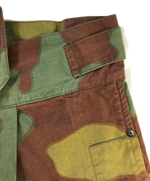 VINTAGE MILITARY（ヴィンテージ ミリタリー）VINTAGE MILITARY (ヴィンテージ ミリタリー) TALIAN MILITARY パラトルーパーパンツ カーキ サイズ:表記なしの古着・服飾アイテム