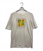 FRUIT OF THE LOOMフルーツオブザルーム）の古着「プリントTシャツ」｜ホワイト