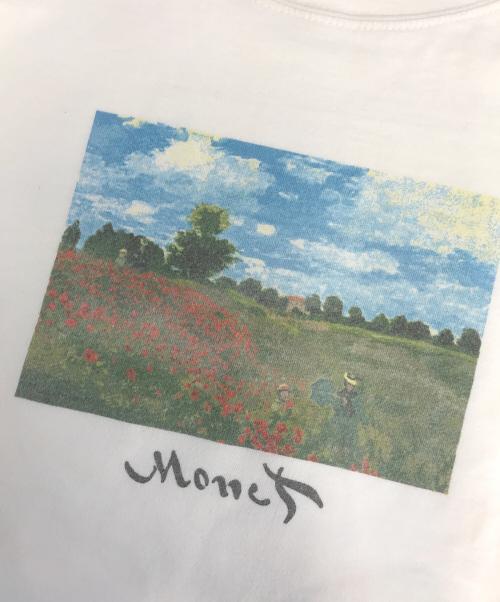 VINTAGE（ヴィンテージ）VINTAGE (ヴィンテージ) アートTシャツ ホワイト サイズ:Mの古着・服飾アイテム