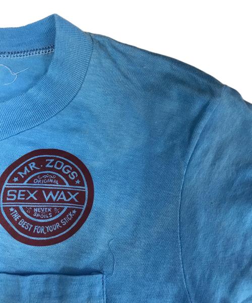 Stedman（ステッドマン）Stedman (ステッドマン) ポケットTシャツ スカイブルー サイズ:表記なしの古着・服飾アイテム