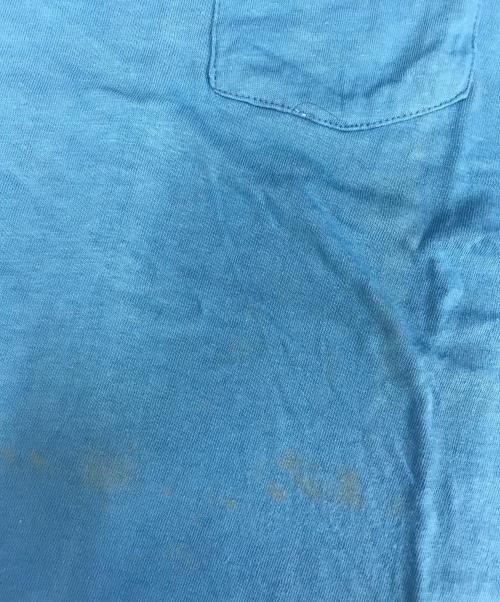Stedman（ステッドマン）Stedman (ステッドマン) ポケットTシャツ スカイブルー サイズ:表記なしの古着・服飾アイテム