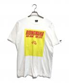 Ridingmaniaライディングマニア）の古着「プリントTシャツ」｜ホワイト