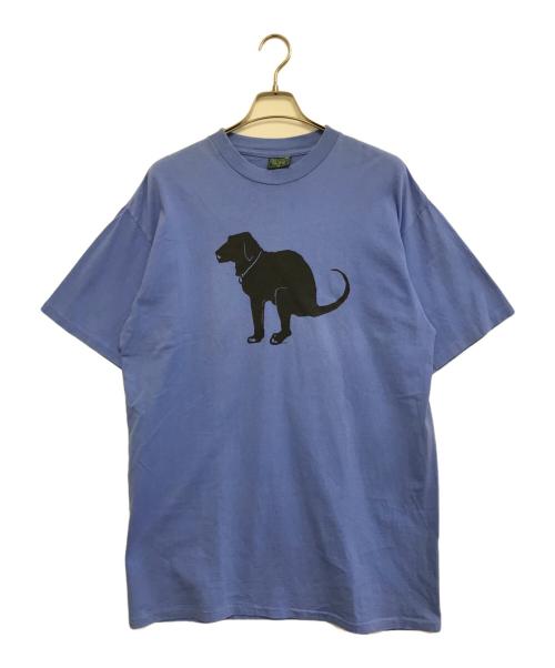 BOSTON（ボストン）BOSTON (ボストン) プリントTシャツ ブルー サイズ:XLの古着・服飾アイテム