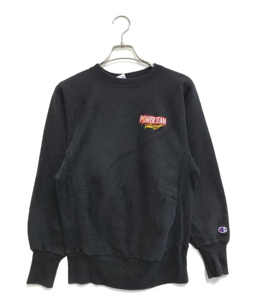 Champion（チャンピオン）Champion (チャンピオン) リバースウィーブスウェット ブラック サイズ:Sの古着・服飾アイテム