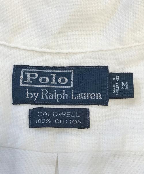 POLO RALPH LAUREN（ポロ・ラルフローレン）POLO RALPH LAUREN (ポロ・ラルフローレン) 半袖シャツ ホワイト サイズ:Mの古着・服飾アイテム