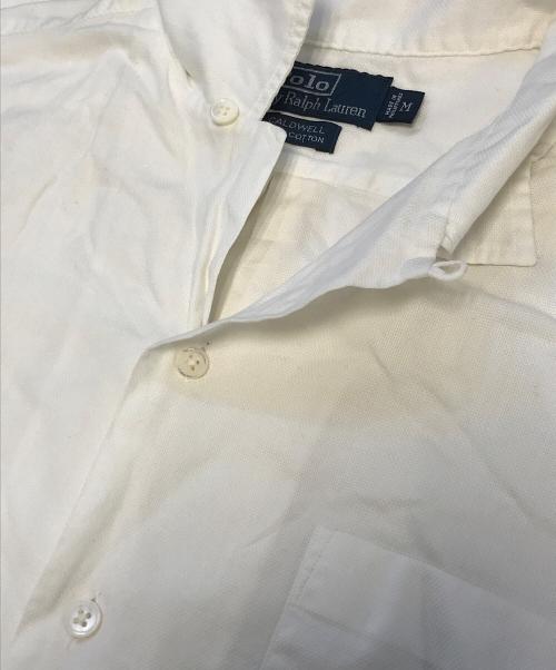 POLO RALPH LAUREN（ポロ・ラルフローレン）POLO RALPH LAUREN (ポロ・ラルフローレン) 半袖シャツ ホワイト サイズ:Mの古着・服飾アイテム