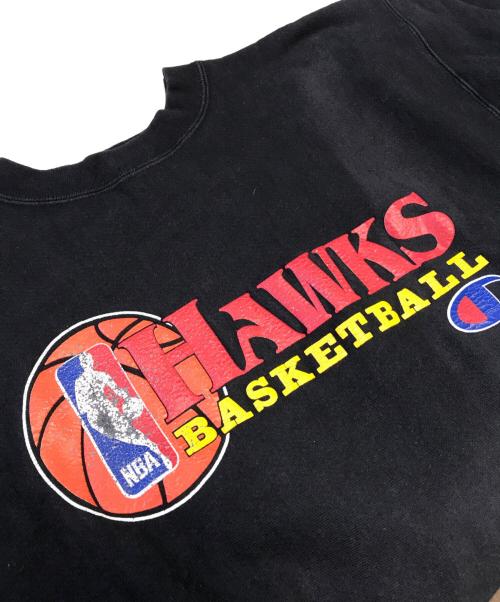 Champion（チャンピオン）Champion (チャンピオン) 半袖リバースウィーブスウェット ブラック サイズ:X‐LARGE　の古着・服飾アイテム