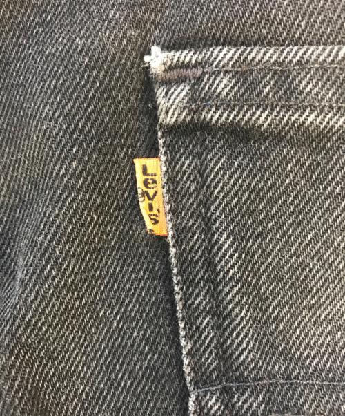 LEVI'S（リーバイス）LEVI'S (リーバイス) 505 後染めブラックデニム ブラック サイズ:W38 L30の古着・服飾アイテム