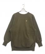 Championチャンピオン）の古着「リバースウィーブスウェット」｜オリーブ