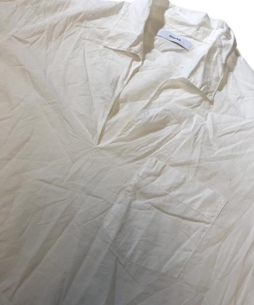 MARKA（マーカ）MARKA (マーカ) SKIPPER SHIRT ORGANIC COTTON LOAN ホワイト サイズ:1の古着・服飾アイテム