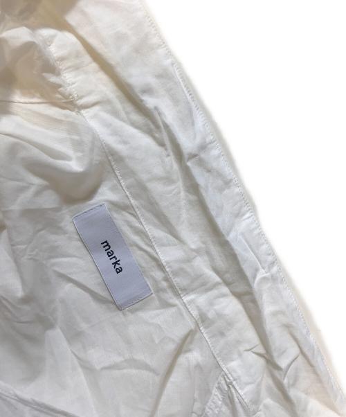 MARKA（マーカ）MARKA (マーカ) SKIPPER SHIRT ORGANIC COTTON LOAN ホワイト サイズ:1の古着・服飾アイテム
