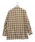 un/unbient (アン/アンビエント) Their Shirt BEIGE TARTAN ブラウン サイズ:1：18000円
