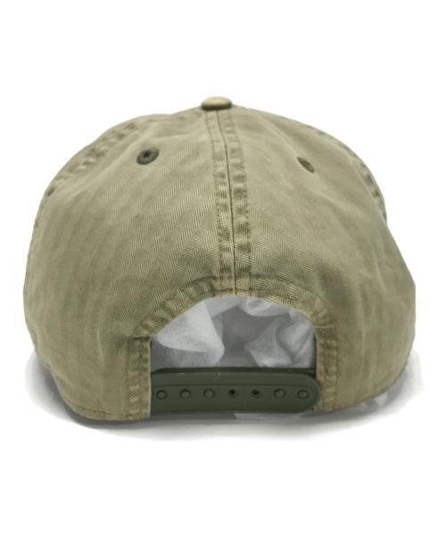 RRL（ダブルアールエル）RRL (ダブルアールエル) ウイングロゴボールキャップ カーキ サイズ:表記なしの古着・服飾アイテム
