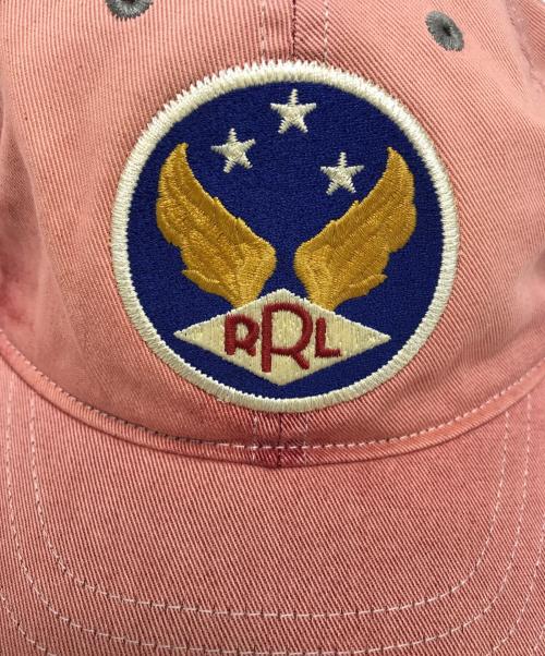RRL（ダブルアールエル）RRL (ダブルアールエル) ウイングロゴボールキャップ レッド サイズ:表記なしの古着・服飾アイテム