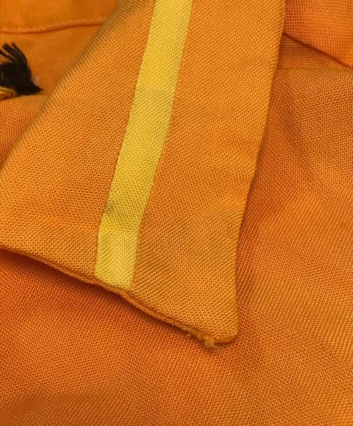 Stumpfs（シュトゥンプ）Stumpfs (シュトゥンプ) 半袖レーヨンシャツ オレンジ サイズ:不明の古着・服飾アイテム