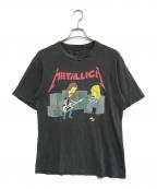 バンドTシャツバンドTシャツ）の古着「90s METALLICA(メタリカ) バンドTシャツ」｜ブラック