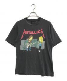 バンドTシャツ（バンドTシャツ）の古着「90s METALLICA(メタリカ) バンドTシャツ」｜ブラック