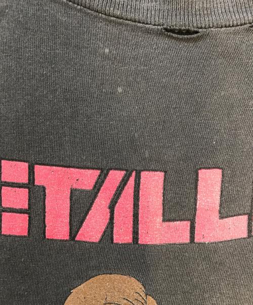 バンドTシャツ（バンドTシャツ）バンドTシャツ (バンドTシャツ) 90s METALLICA(メタリカ) バンドTシャツ ブラック サイズ:XLの古着・服飾アイテム