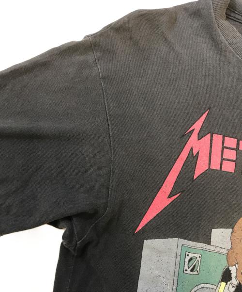 バンドTシャツ（バンドTシャツ）バンドTシャツ (バンドTシャツ) 90s METALLICA(メタリカ) バンドTシャツ ブラック サイズ:XLの古着・服飾アイテム