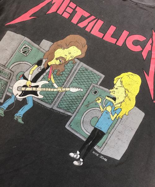 バンドTシャツ（バンドTシャツ）バンドTシャツ (バンドTシャツ) 90s METALLICA(メタリカ) バンドTシャツ ブラック サイズ:XLの古着・服飾アイテム