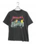 バンドTシャツ（バンドTシャツ）の古着「90s METALLICA(メタリカ) バンドTシャツ」｜ブラック