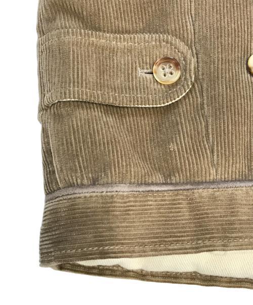 JIL SANDER（ジルサンダー）JIL SANDER (ジルサンダー) コーデュロイジャケット ブラウン サイズ:44の古着・服飾アイテム