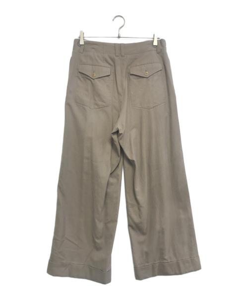ENCOMING（インカミング）ENCOMING (インカミング) タックパンツ ベージュ サイズ:Mの古着・服飾アイテム