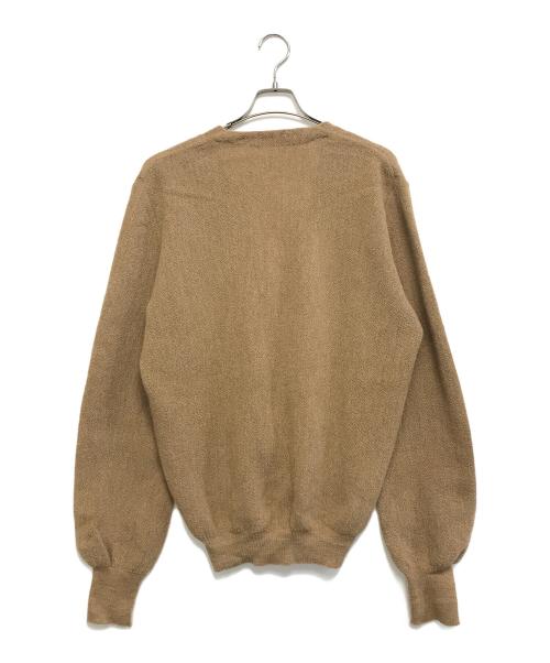 Lemmermayer（レマメイヤー）Lemmermayer (レマメイヤー) アルパカニットカーディガン ブラウン サイズ:表記なしの古着・服飾アイテム