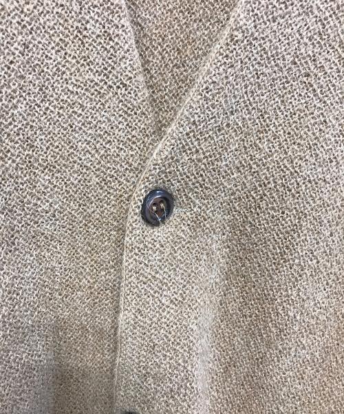 Lemmermayer（レマメイヤー）Lemmermayer (レマメイヤー) アルパカニットカーディガン ブラウン サイズ:表記なしの古着・服飾アイテム