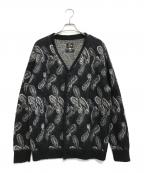 Needlesニードルズ）の古着「モヘアカーディガン」｜ブラック