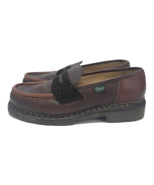 PARABOOT（パラブーツ）PARABOOT (パラブーツ) ORSAY ローファー ブラウン サイズ:SIZE5の古着・服飾アイテム