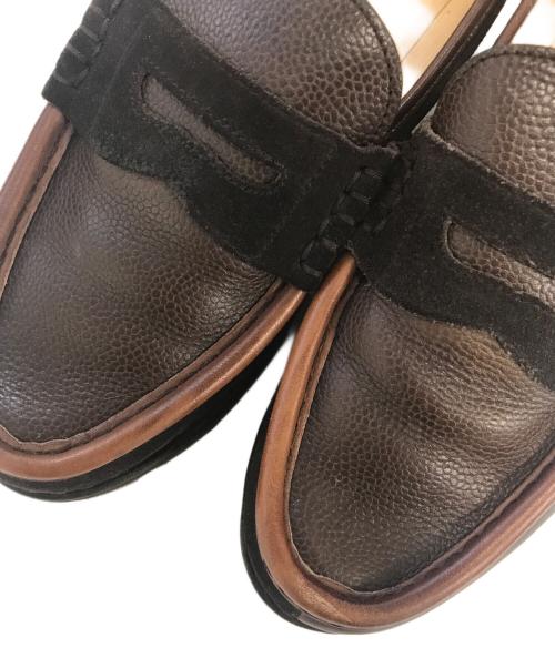 PARABOOT（パラブーツ）PARABOOT (パラブーツ) ORSAY ローファー ブラウン サイズ:SIZE5の古着・服飾アイテム