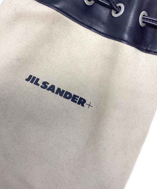 JIL SANDER+（ジルサンダープラス）JIL SANDER+ (ジルサンダープラス) キャンバスショルダーバッグの古着・服飾アイテム
