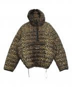 SUPREMEシュプリーム）の古着「Micro Down Half Zip Hooded Pullover」｜ブラウン