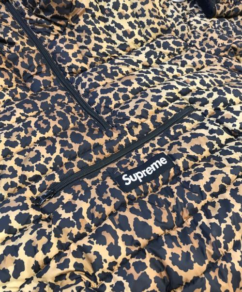 SUPREME（シュプリーム）SUPREME (シュプリーム) Micro Down Half Zip Hooded Pullover ブラウン サイズ:Mの古着・服飾アイテム
