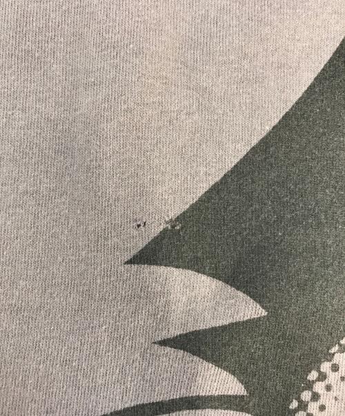 キャラクターTシャツ（キャラクターTシャツ）キャラクターTシャツ (キャラクターTシャツ) 90s Felix the Cat(フィリックス・ザ・キャット)キャラクターTシャツ グレー サイズ:Lの古着・服飾アイテム