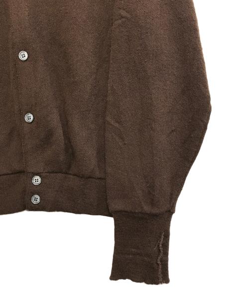Sears（シアーズ）Sears (シアーズ) アクリルカーディガン ブラウン サイズ:L-TALLの古着・服飾アイテム
