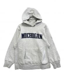 Champion（チャンピオン）の古着「リバースウィーブパーカー」｜グレー