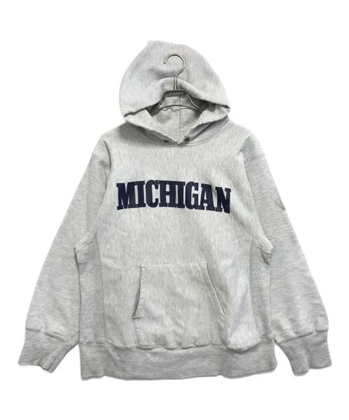 Champion（チャンピオン）Champion (チャンピオン) リバースウィーブパーカー グレー サイズ:LARGEの古着・服飾アイテム