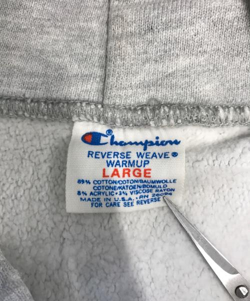 Champion（チャンピオン）Champion (チャンピオン) リバースウィーブパーカー グレー サイズ:LARGEの古着・服飾アイテム