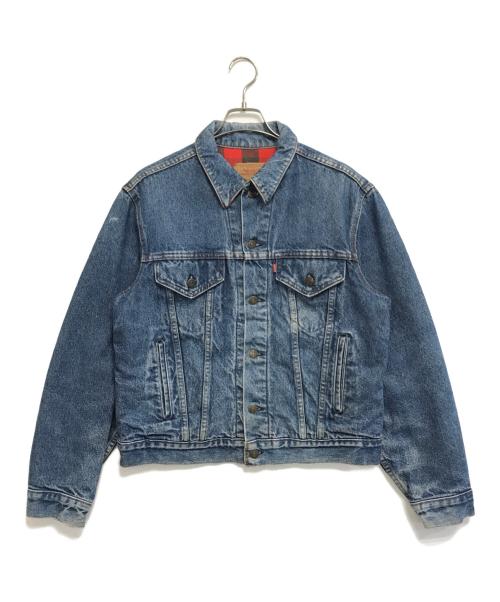 LEVI'S（リーバイス）LEVI'S (リーバイス) 裏ネルデニムジャケット インディゴ サイズ:42の古着・服飾アイテム