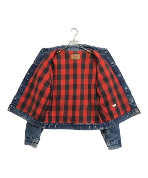 LEVI'S（リーバイス）LEVI'S (リーバイス) 裏ネルデニムジャケット インディゴ サイズ:42の古着・服飾アイテム