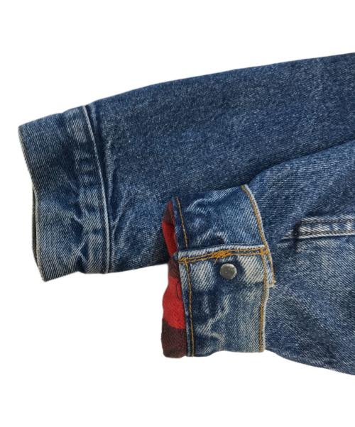 LEVI'S（リーバイス）LEVI'S (リーバイス) 裏ネルデニムジャケット インディゴ サイズ:42の古着・服飾アイテム