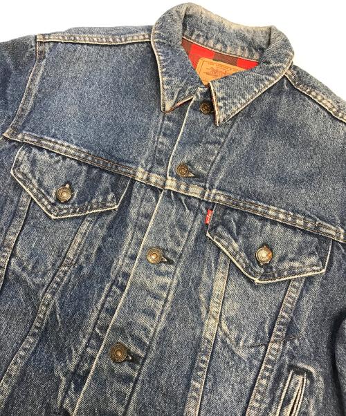 LEVI'S（リーバイス）LEVI'S (リーバイス) 裏ネルデニムジャケット インディゴ サイズ:42の古着・服飾アイテム