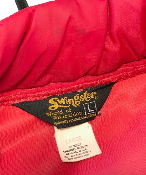 Swing ster（スウィングスター）Swing ster (スウィングスター) レーシングジャケット レッド サイズ:Lの古着・服飾アイテム