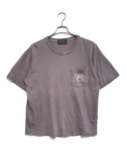 POLO COUNTRY（ポロカントリー）POLO COUNTRY (ポロカントリー) ポケットTシャツ パープル サイズ:Mの古着・服飾アイテム