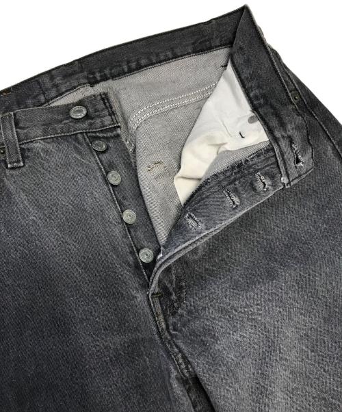 LEVI'S（リーバイス）LEVI'S (リーバイス) 501先染めブラックデニム ブラック サイズ:W32 L32の古着・服飾アイテム