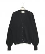 Arnold Palmer ROBERT BRUCEアーノルド パーマ ロバート ブルース）の古着「アルパカニットカーディガン」｜ブラック