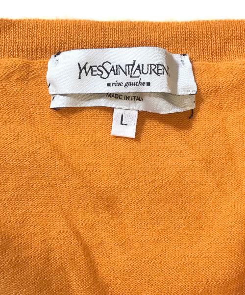 Yves Saint Laurent（イヴサンローラン）Yves Saint Laurent (イヴサンローラン) カシミヤニット オレンジ サイズ:Ⅼの古着・服飾アイテム