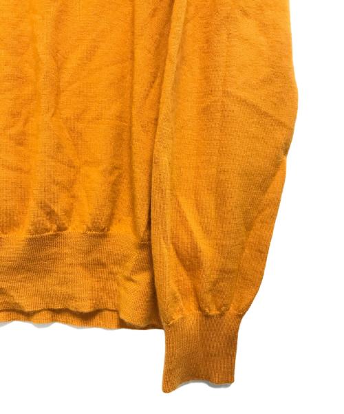Yves Saint Laurent（イヴサンローラン）Yves Saint Laurent (イヴサンローラン) カシミヤニット オレンジ サイズ:Ⅼの古着・服飾アイテム